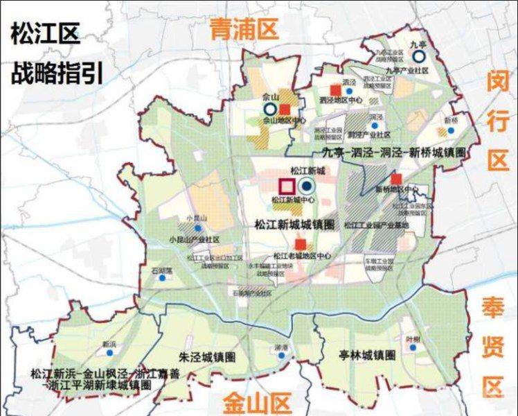 松江新桥镇地图图片